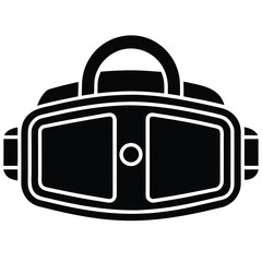 vr headset vector icon