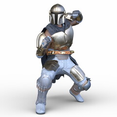 騎士　3DCGレンダリング
