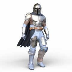 騎士　3DCGレンダリング
