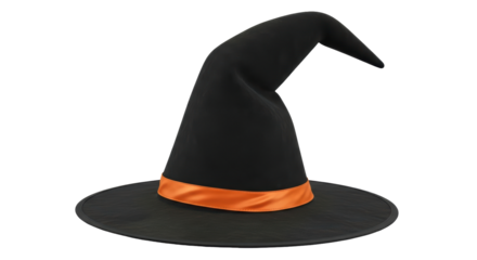 Isolated Witch Hat