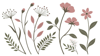 Floral Designs, Editable Graphics, Digital Templates, Nature-Inspired, Creative Layouts, Artistic Viewpoint