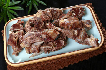 Chinese cuisine, Cantonese cuisine, braised beef and scorpions