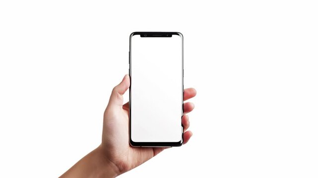 Mobile Phone Mockup Animation | App UI UX Presentation. Android smartphone mockup animation with green screen. animation with mobile phone mockup 4k stock video. 