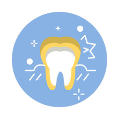 Gum Pain Icon. Vector Design