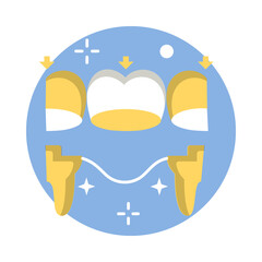 Bridge Install Icon. Vector Design