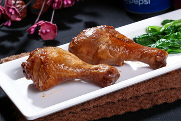 Chinese cuisine, Cantonese cuisine, braised chicken legs