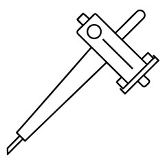 Mechanical caliper measurement tool design