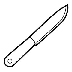 Modern utility knife graphic design