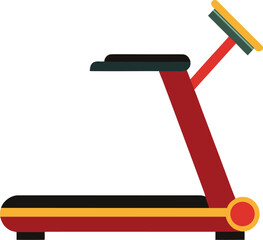 Modern treadmill for home gym workouts