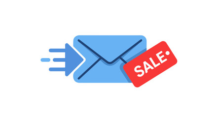 Promotion and sale email marketing sale promotion and discount offer campaign for business growth and customer engagement now vector