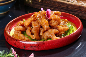 Chinese cuisine, Cantonese cuisine, boneless chicken feet