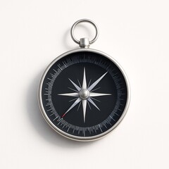Minimal Metallic Compass