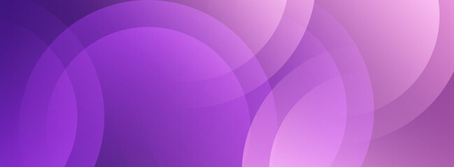 Elegant Purple Abstract Modern Banner Background for Creative Designs