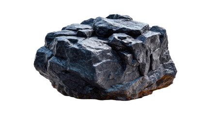 Obraz premium Granite Rock's solid Form: A detailed image of a granite rock, revealing its rugged textures and raw, natural appearance, capturing the strength and endurance of the earth.