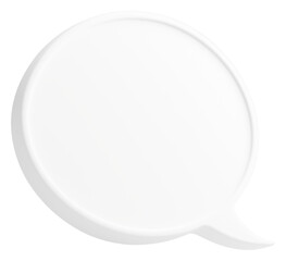 PNG Slant long wide zigzag edge speech bubble white.