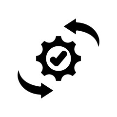 Transformation glyph icon