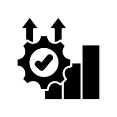 Improvement glyph icon