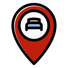 hotel map icon