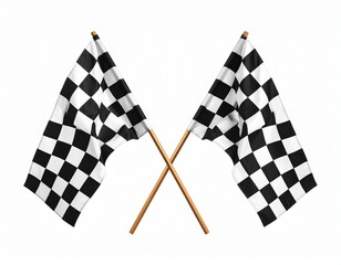 checkered flag vector