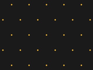 Elegant gold polka dots on a black background, perfect for various design projects.