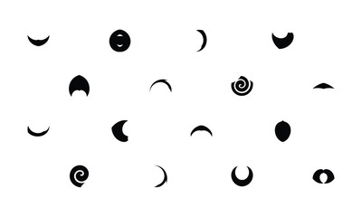 16-Pack Minimal Geometric Shape Vector Bundle | Modern Abstract Design Elements