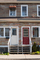 old house with windows