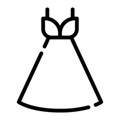 dress line icon