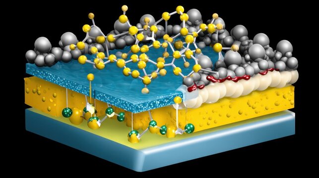 Solid-state lithium-ion battery with ceramic electrolyte layered between ultrathin films