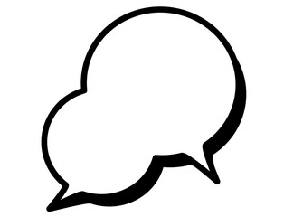 speech bubble icon 23G : bubble, speech, icon, symbol, illustration, vector, design, speech balloon icon, comics, cartoon style