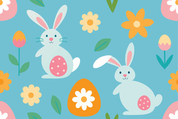 easter seamless pattern
