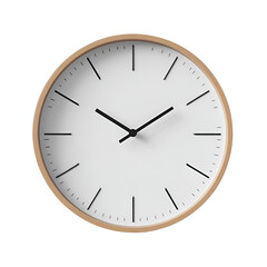 Set of wall clocks with black frame and hands. Flat style vector illustration. Simple classic wall clock with Arab numbers, with Roman numeral and without numbers isolated on white background