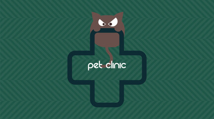 Character,  Symbol and Logo for Animal Hospitals