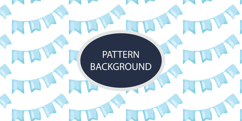 kawaii baby new born decoration element pattern background design. Pastel colors. Thin line icons of baby items. Also for printing on paper and fabric. 