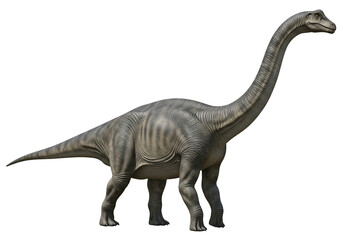Fototapeta premium dinosaurus toy isolated on white background