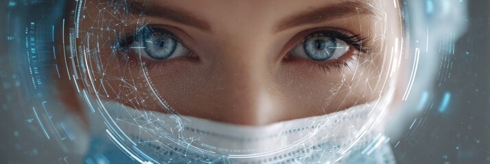 Digital Interface Analysis for Acne Diagnosis on a Patients Face With Blurred Background During a Clinical Consultation