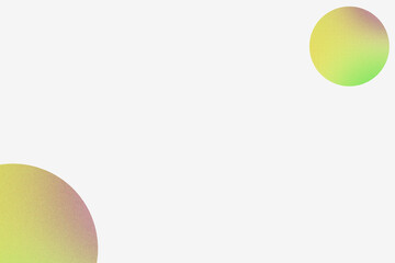 Minimal Gradient Circles on White Background: Subtle Noise Abstract Design