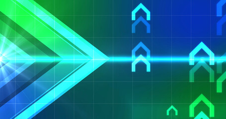 Arrow moving displays success growth of business company product, Sales BG. Marketing celebration, chart like demonstrating chart of goal and ideas. Arrows pointing upwards, represents inovation.