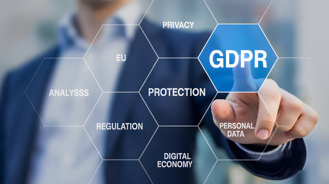 Ensure GDPR compliance with data protection and privacy regulations for EU digital economy, focus on personal data analysis and regulation for business success