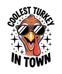 Coolest turkey in town