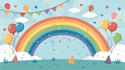 easter background with bunny and eggs