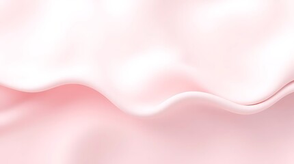 pink silk background with smooth lines and waves. 3d rendering.