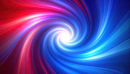 Obraz premium Colorful swirling vortex