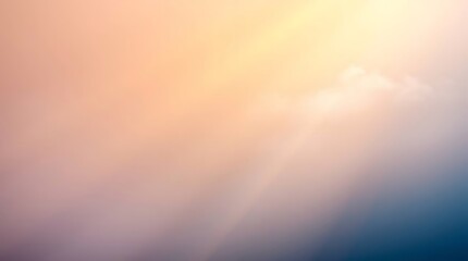 Sunset or sunrise sky sunbeams.