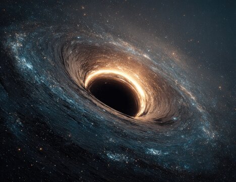Cosmic vortex, swirling black hole