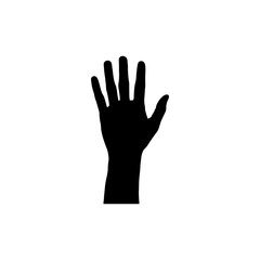 hand silhouette Vector