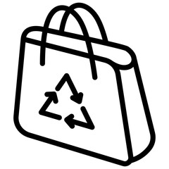Reusable Packaging line icon