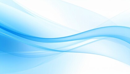 Obraz premium Professional background template for business presentation, soft gradient blue tones