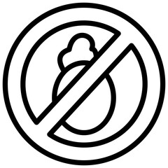 Illegal Dumping  line icon
