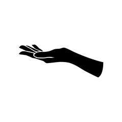 hand silhouette Vector