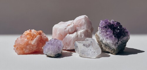 Minimalist Crystal Still Life